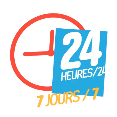 Intervention 24h/24 et 7j/7